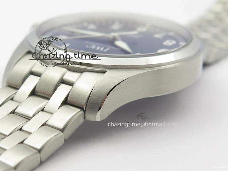 MIROTIME 0301 Durable Mark XVIII Le Petit Prince IW327004 SS Mk Maker Best Edition Blue Dial On SS Bracelet A 7297